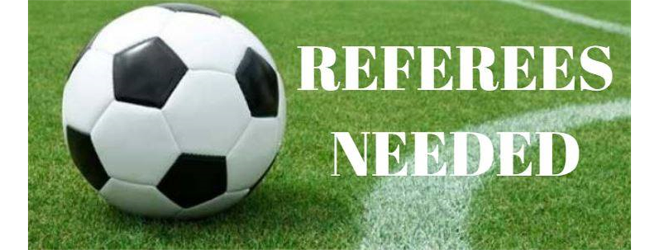 Referees Needed!